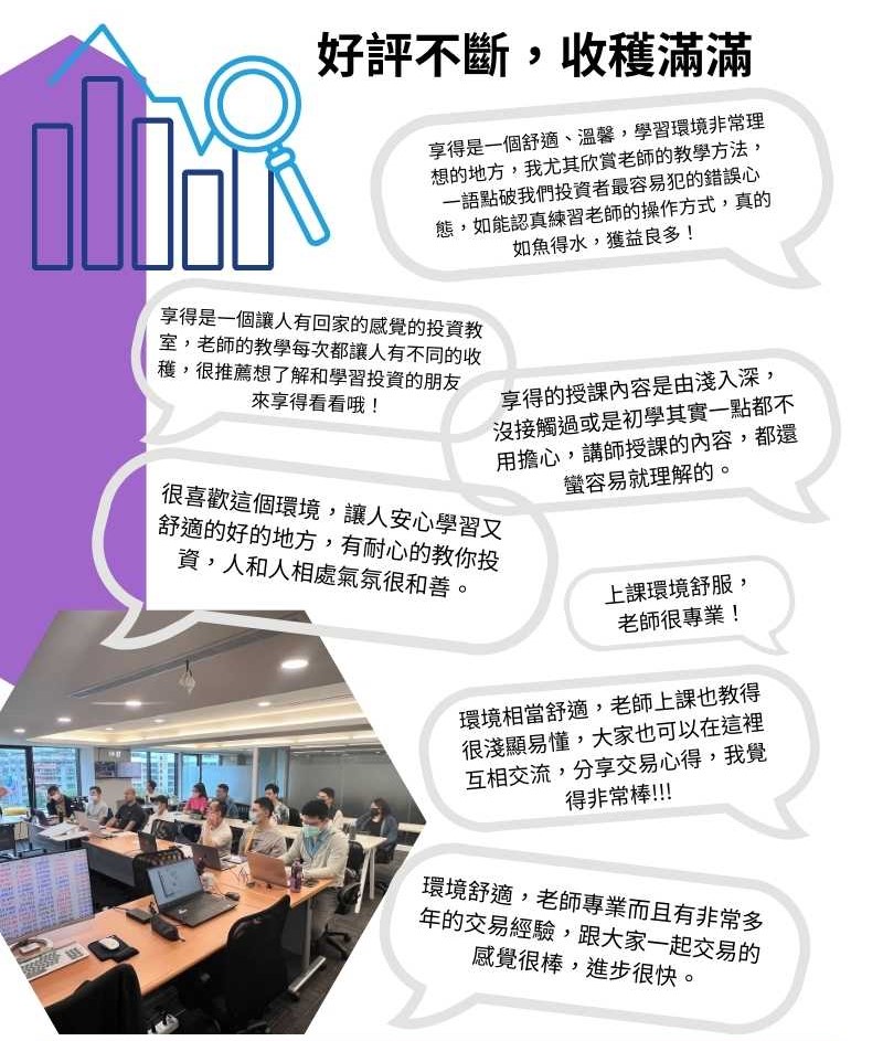 好評不斷，投資課程，外匯保證金，外匯課程，投資心態，投資小白，理財課程