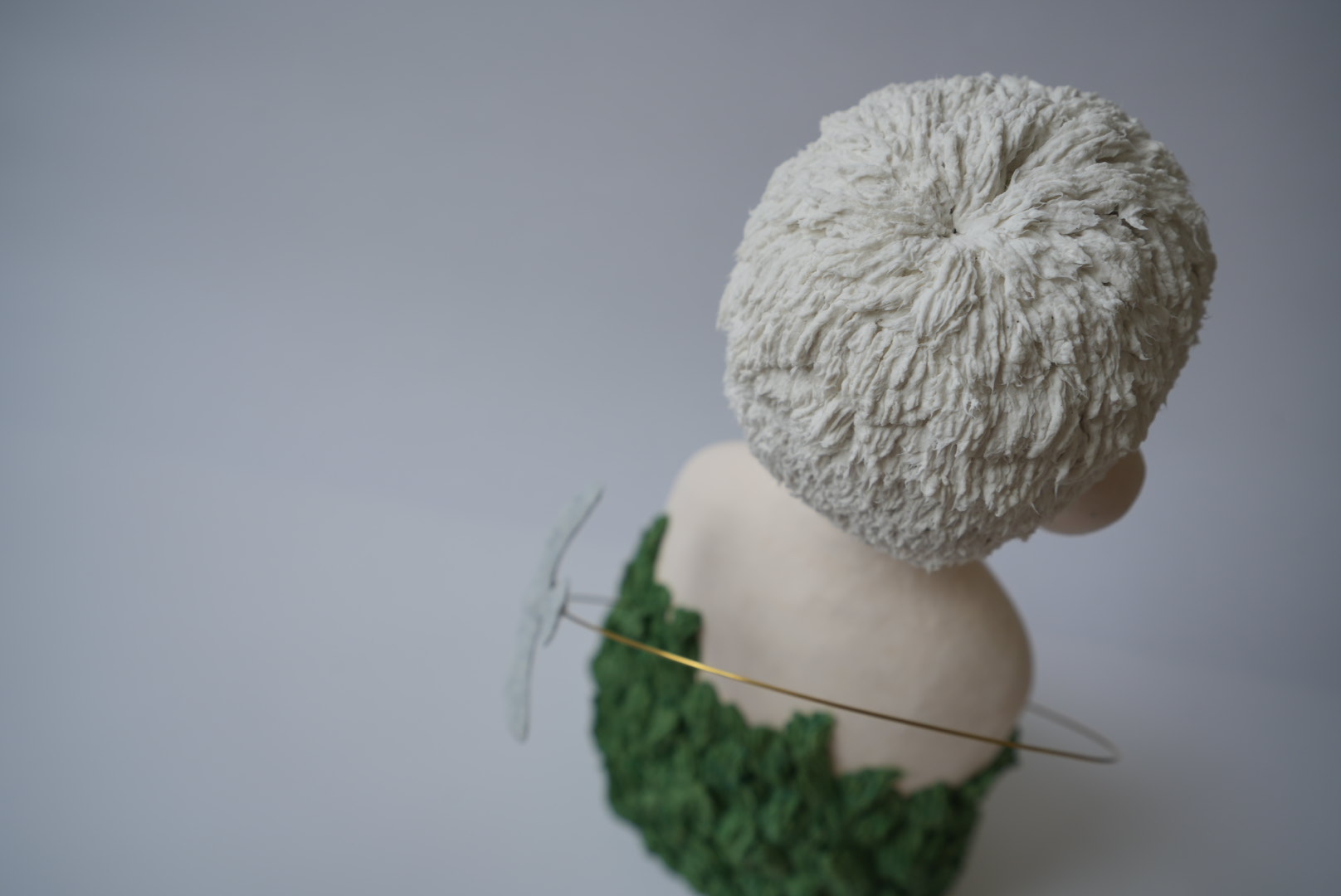 雄獅星空_惑星之森_劉銘軒紙漿雕塑展_半身像