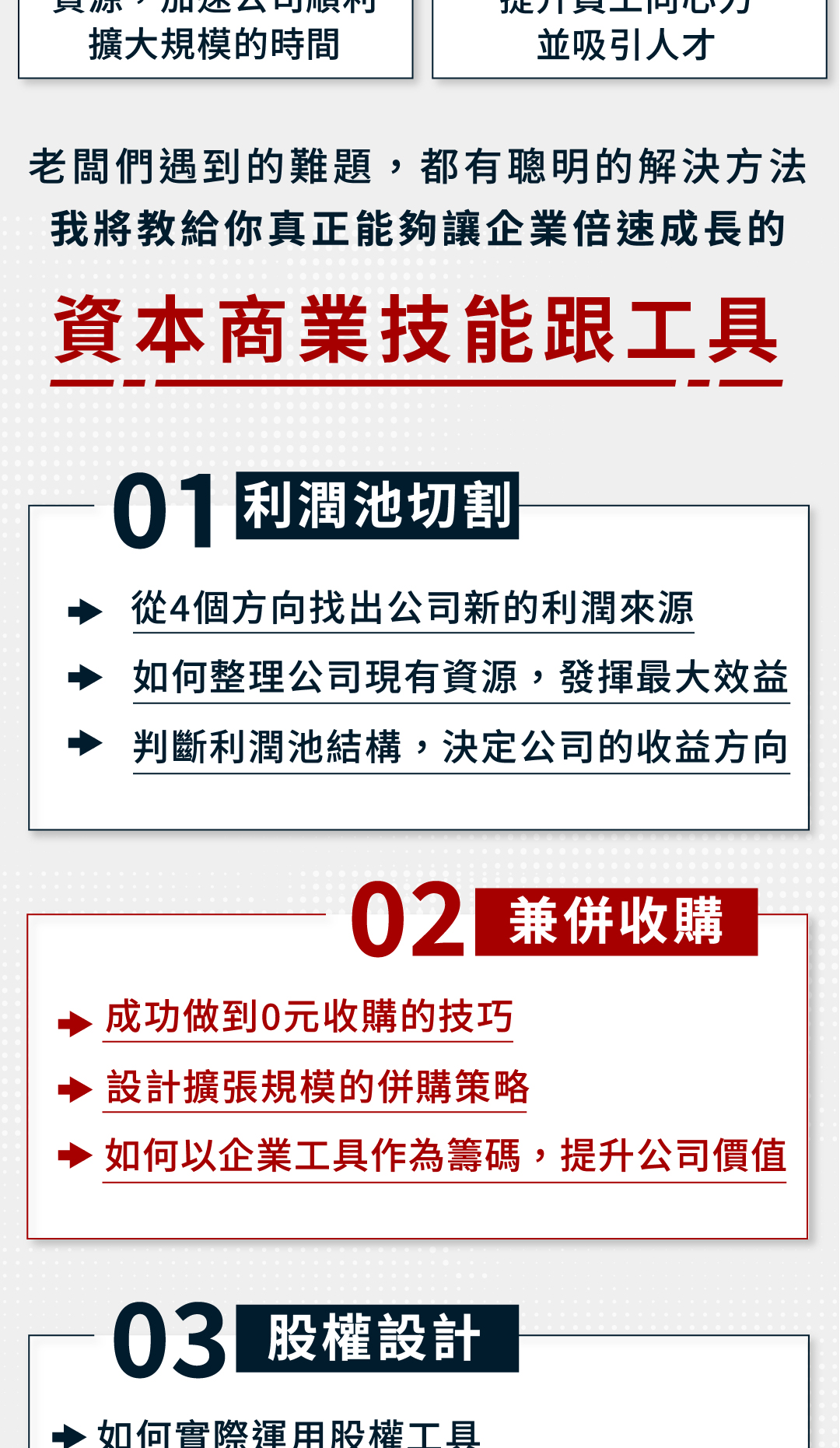 08/20（二） 線上講座】人才、資源、利潤一次掌握！老闆們都必須要懂的資本策略【企業成長X 創造利潤X 0元併購】｜ACCUPASS 活動通