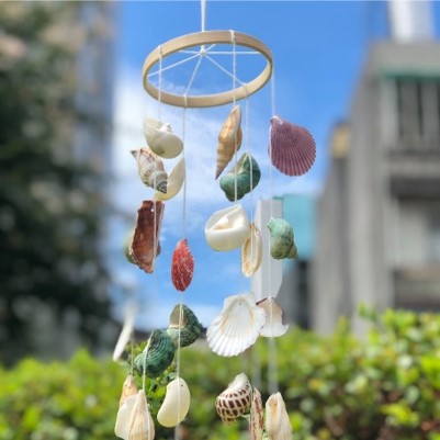 貝殼風鈴DIY