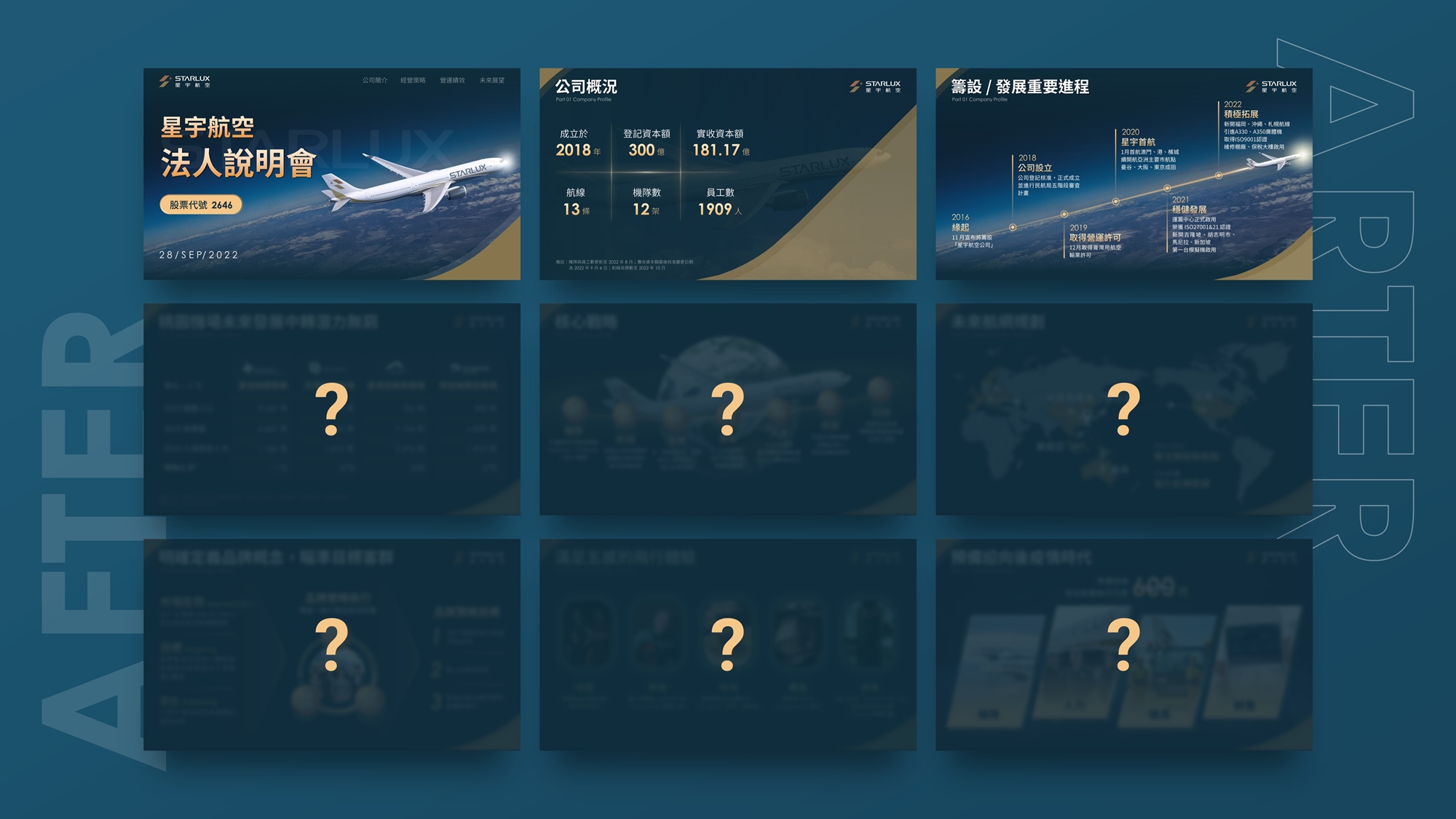 NextGen Slide Re-Slide 簡報案例改造 01 星宇航空 after