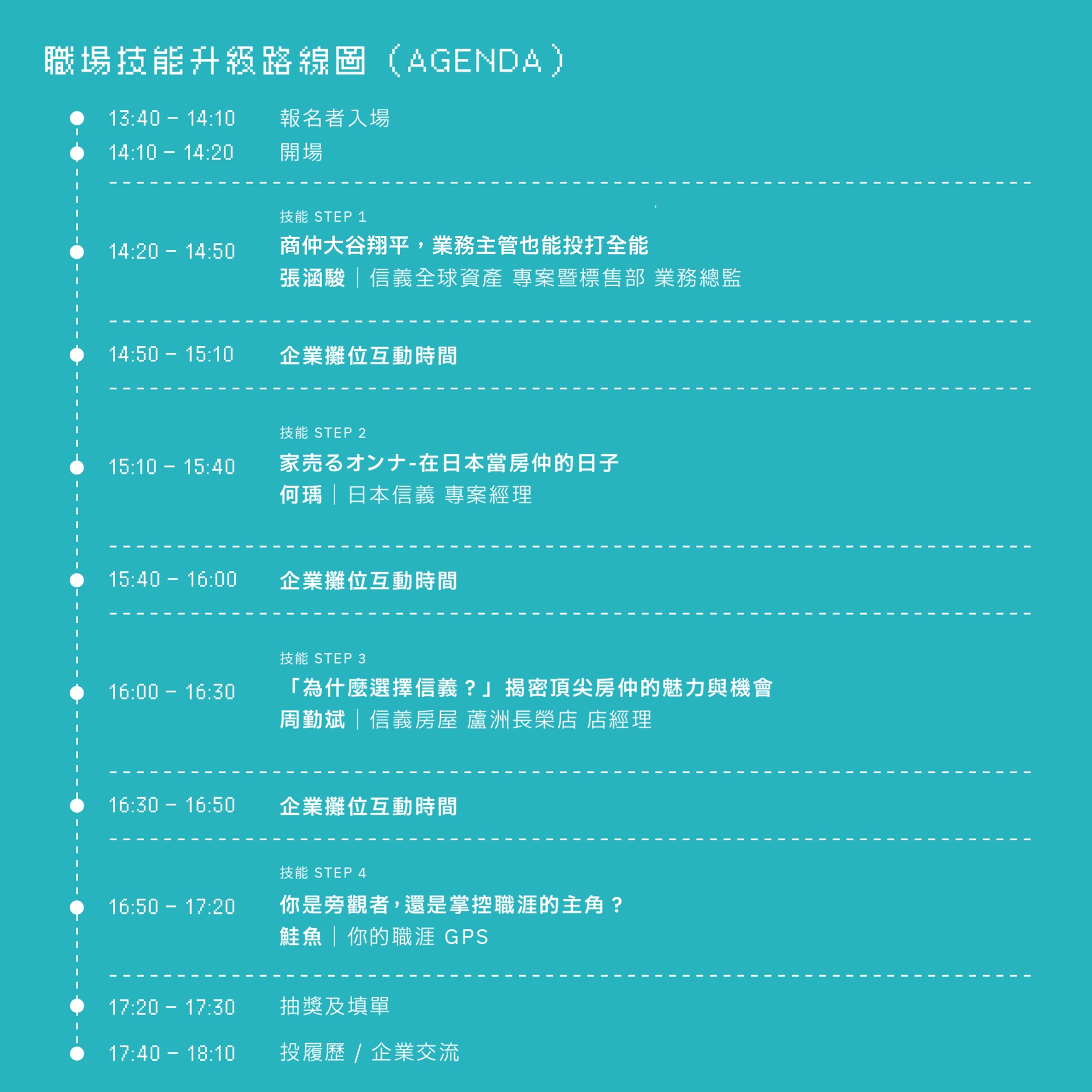 業務職涯論壇｜信義房屋工作坊｜信義房屋房仲｜房仲講座論壇