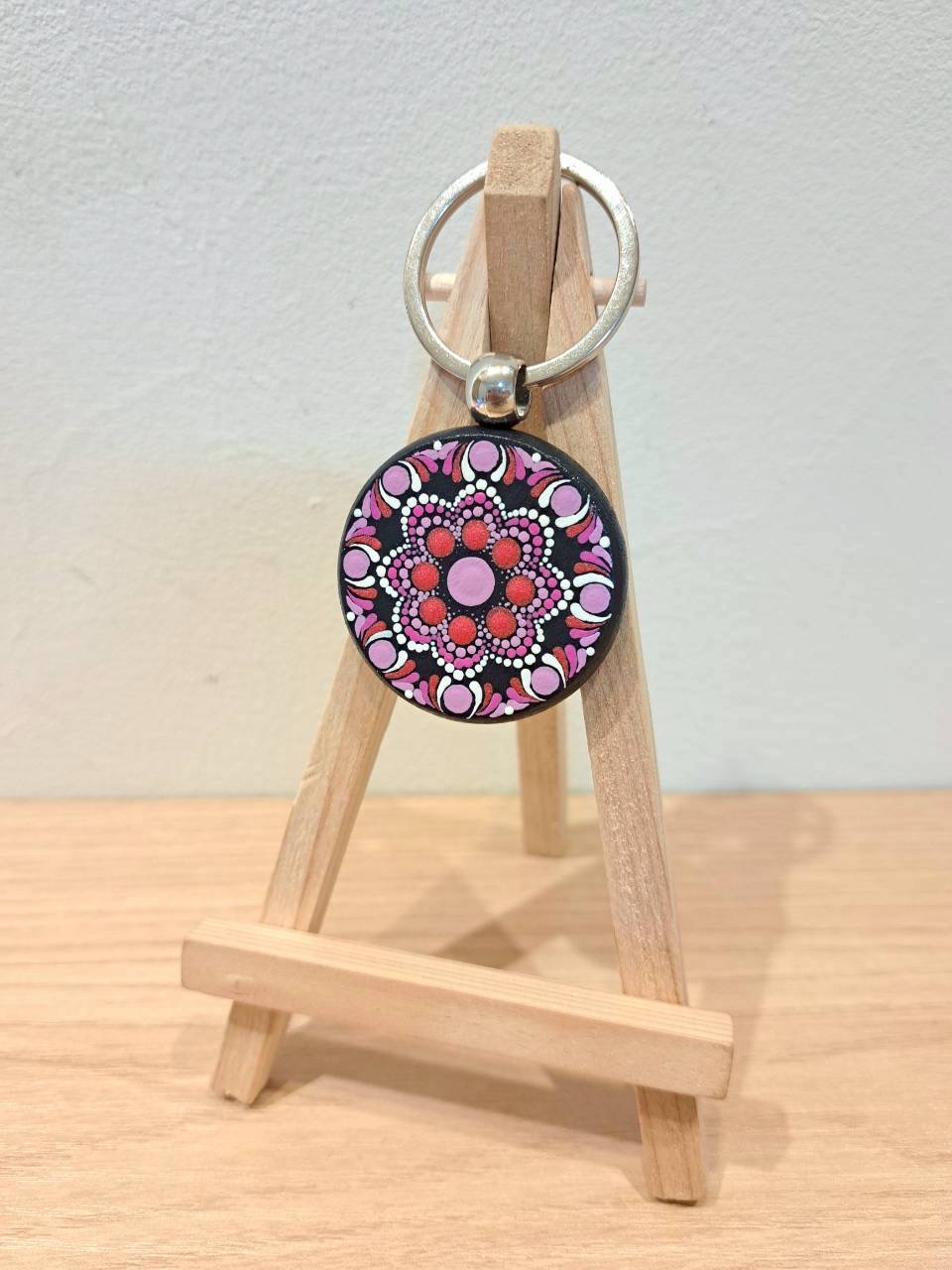 點點曼陀羅 彩繪鑰匙圈體驗