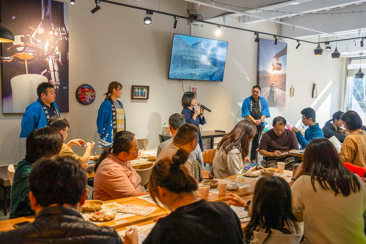 特別邀請日本山形戶澤村代表們來到台灣,面對面交流,深入介紹山形縣最具代表性的自然景觀──最上川的四季、生態、當地傳統工藝、美食與地酒文化