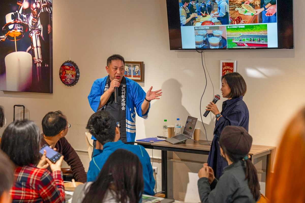 與山形戶澤村現場交流面對面將雪國地方的生活以及SDGs永續發展的意識與大家分享,也一同思考如何將SDGs的永續概念轉換、把融合風土和農村的文化及樂活智慧帶到台灣。