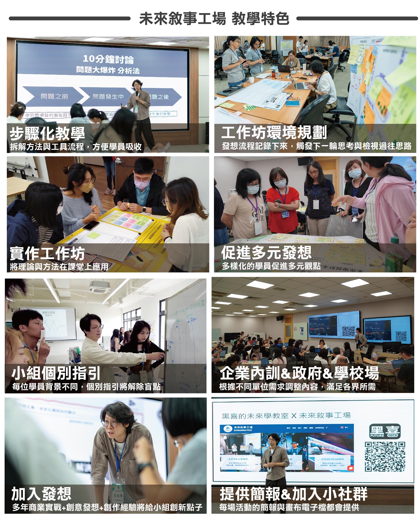 未來敘事教學特色