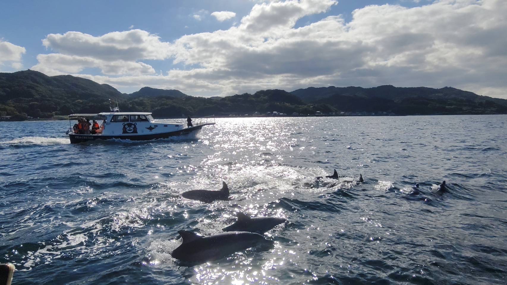 由120多個大大小小的島嶼所組成的天草諸島點
