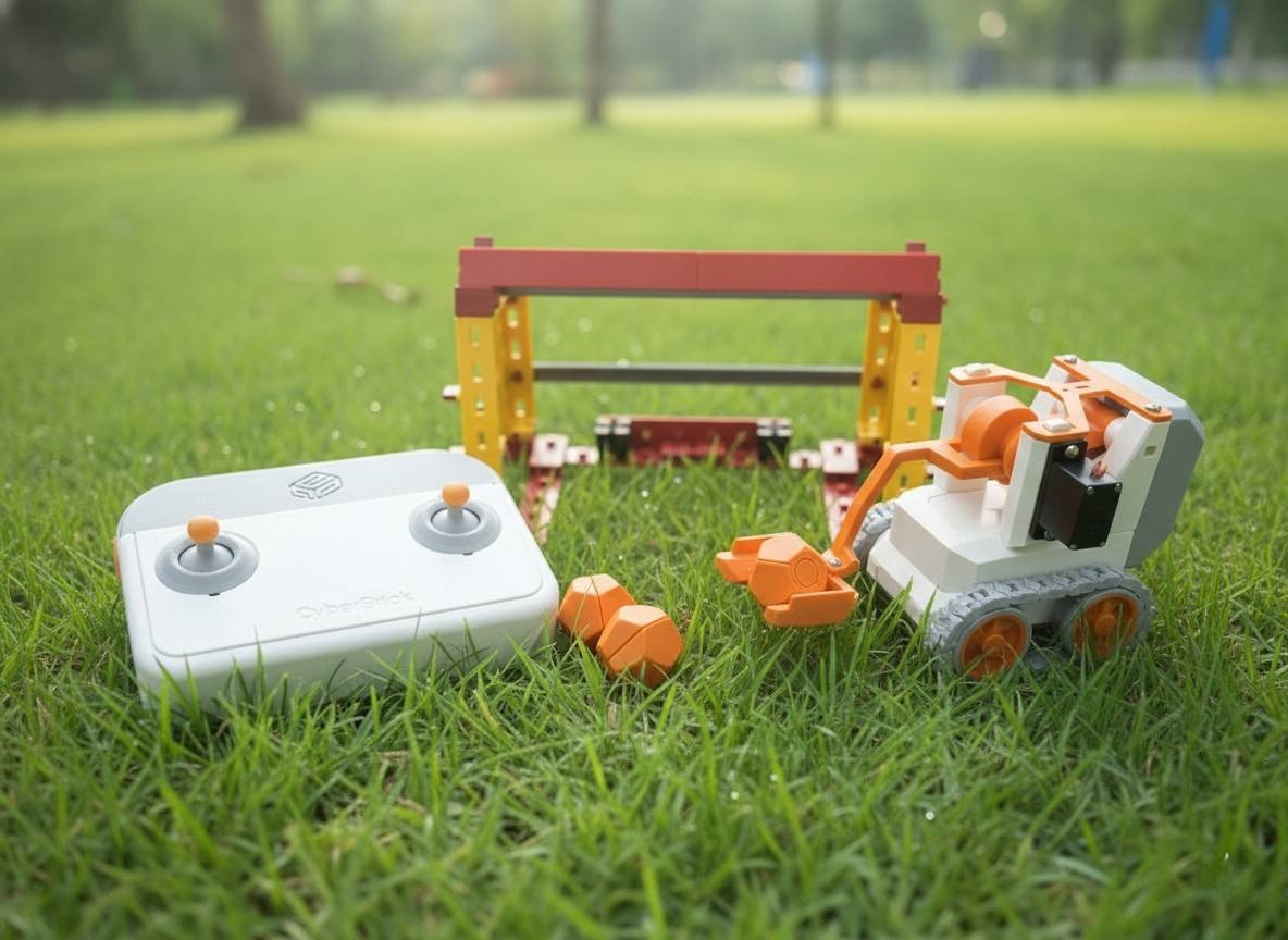 足球機器人材料照片示意