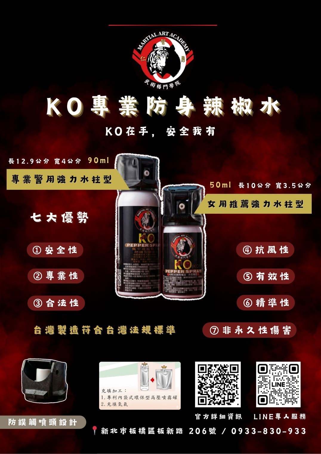KO警用專業辣椒水