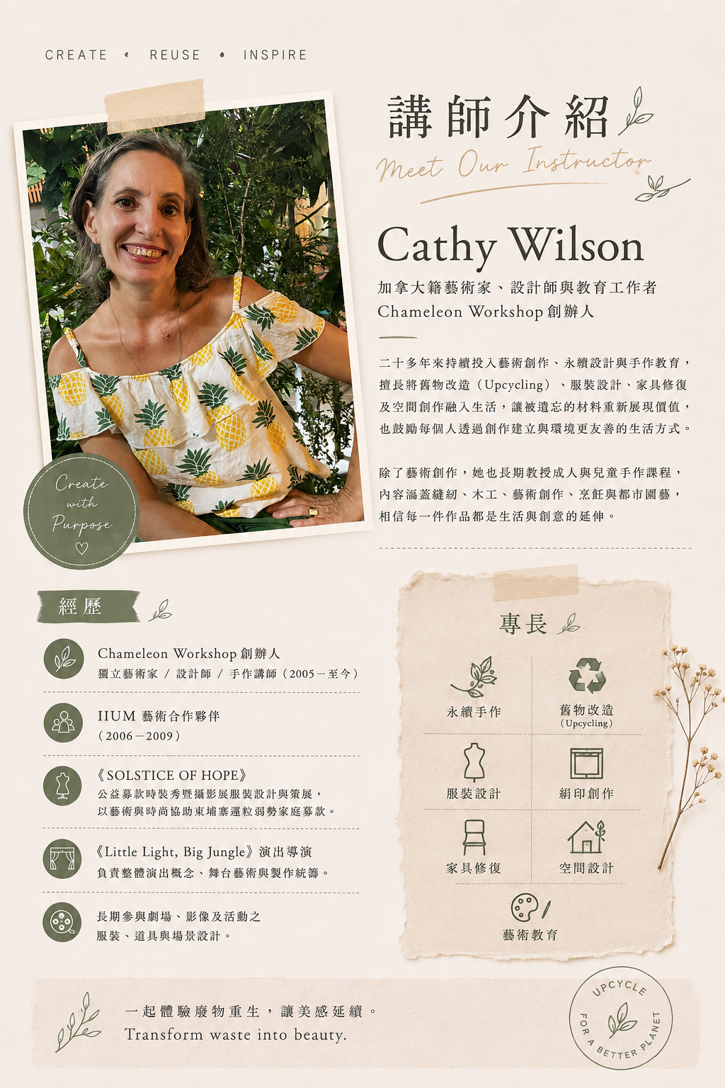 Cathy's profile