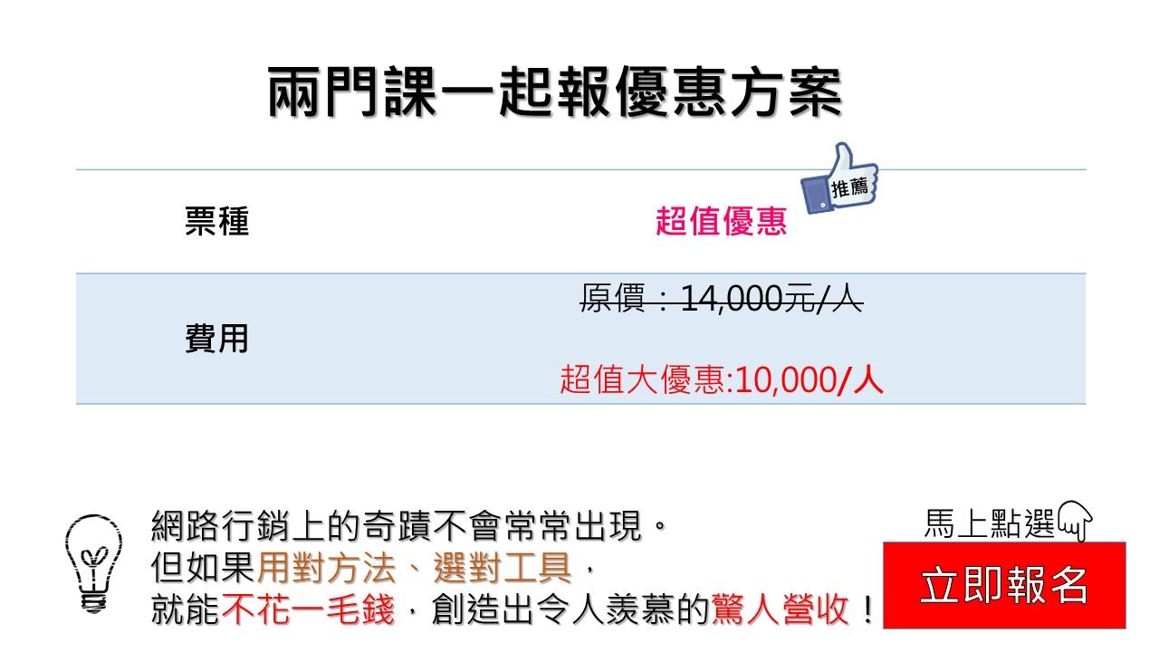 零成本網路行銷全攻略
