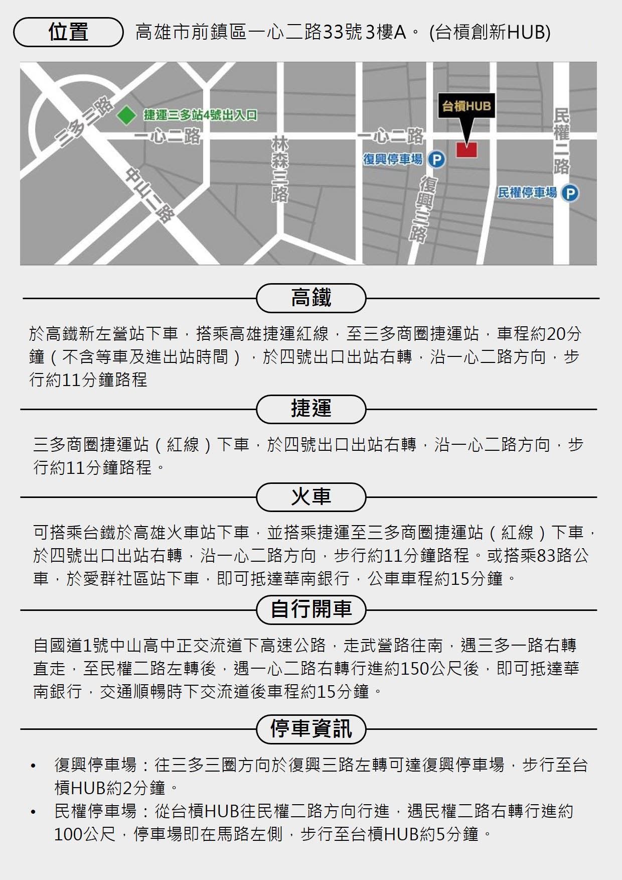 高雄市前鎮區一心二路33號3樓