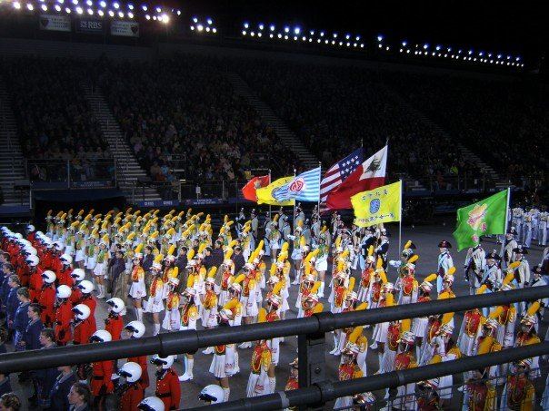 參觀2007愛丁堡軍樂節-北一女表演