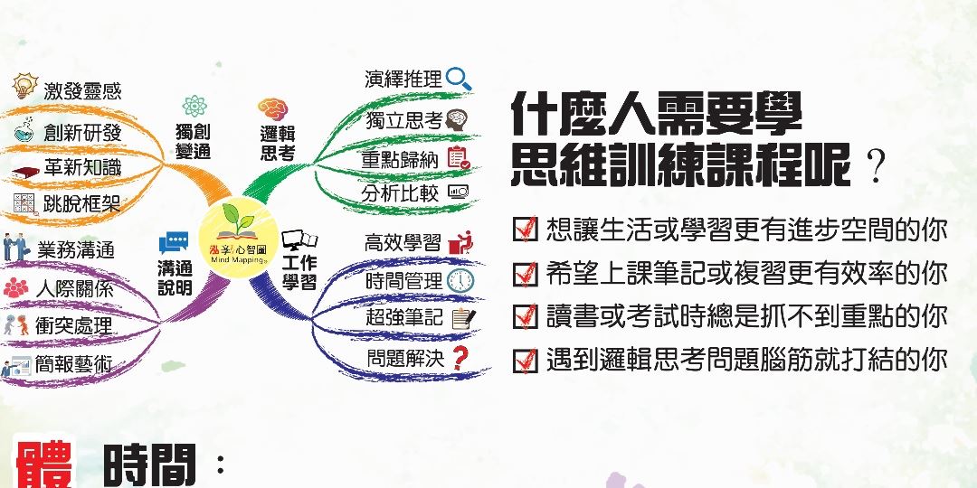 高效率學習 拿回你的學習熱情 心智圖法理論與應用