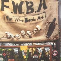 手工窯燒酒瓶藝術