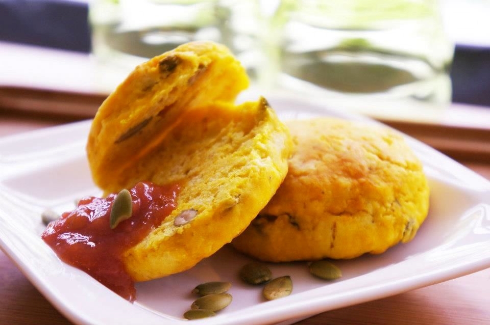 4/27(六)14點　養生茶點：南瓜鹹味手工司康