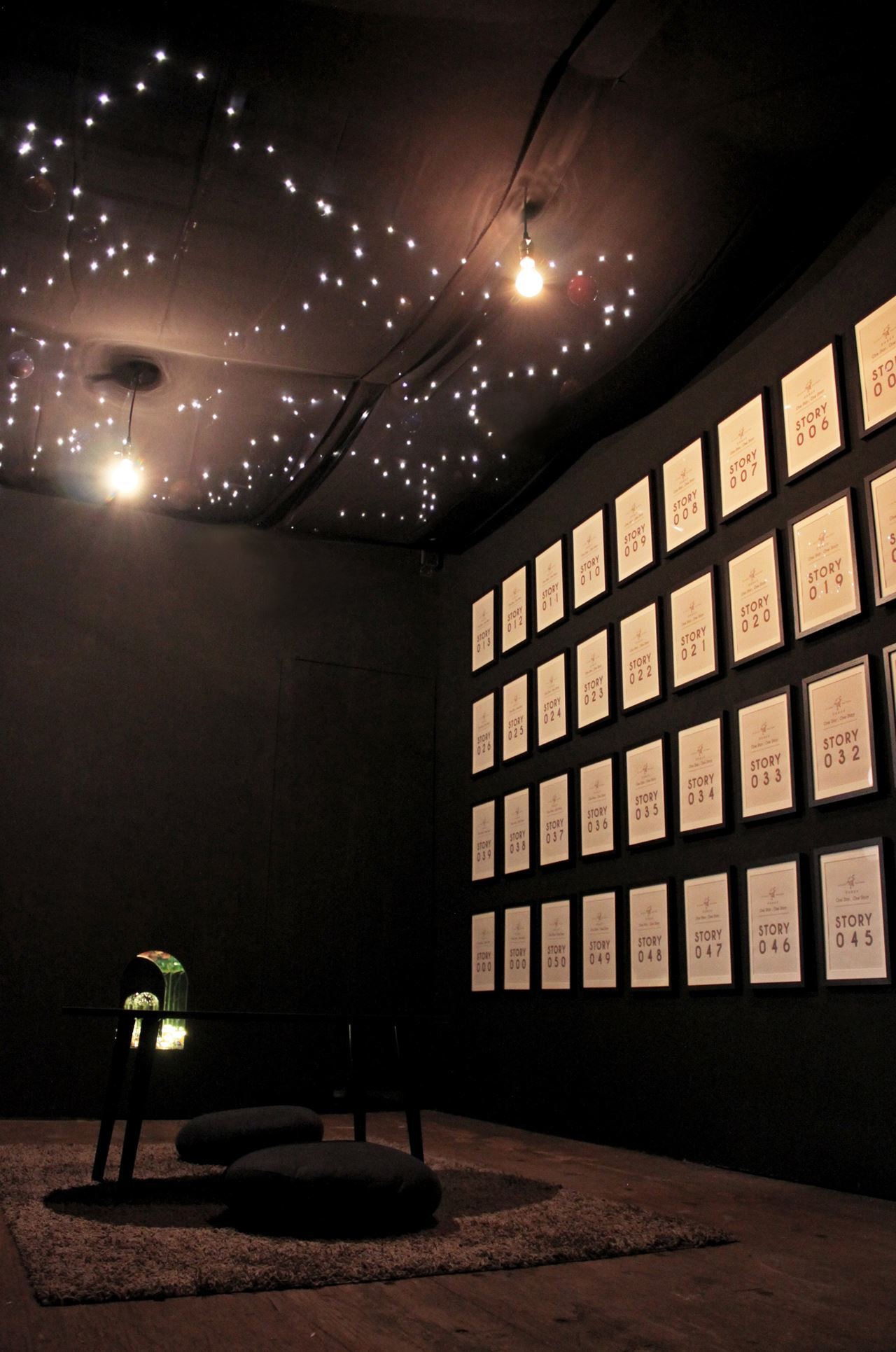 《One Star, One Story》展覽現場與互動體驗空間