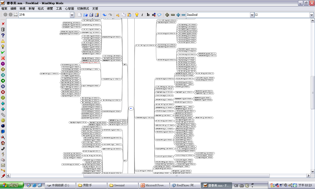 範例：顧客關係圖圖形（三年年資agent）