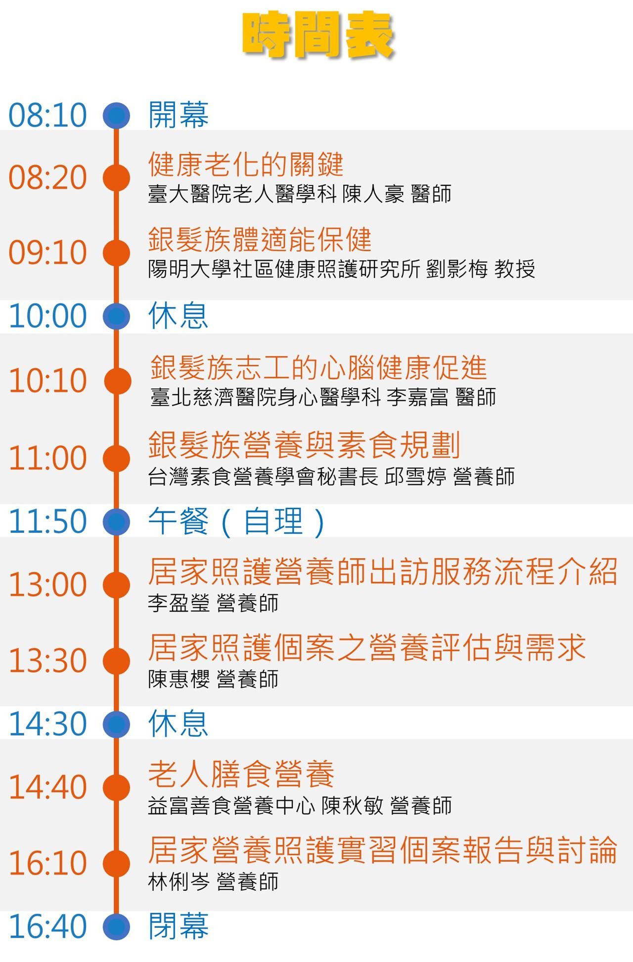 生活型態與健康老化研討會 Accupass 活動通