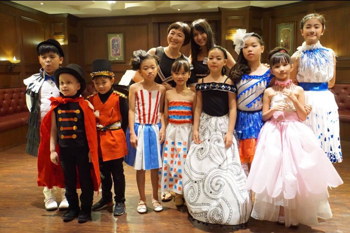 2017由Veronica老師為藝術莊園孩子編劇演出的「仙履琴緣」兒童音樂劇場