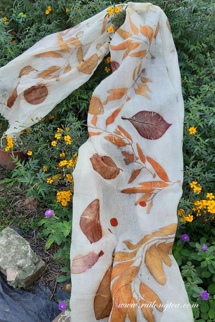 綠手指 植物印染2