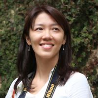 膠彩藝術家  鍾舜文