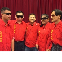 家豪、國偉、平威、梅馨、漢傑（自左而右）