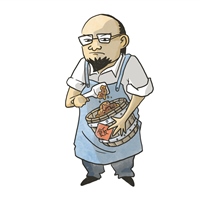 嬤油飯 滷舌豆干