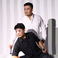 施政良(黑)、林孝宇(白)