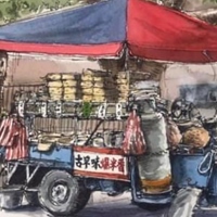 香稻爆 古早味手工米香(原張爸爸爆米香)