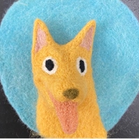 這是戳實羊毛氈