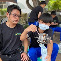 達德商工電機科-家電志工服務隊