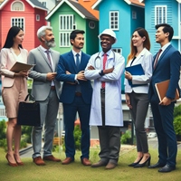 一群專精本業之人士