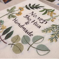 1231號繡花.手作 