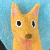 這是戳實羊毛氈